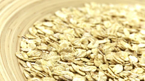 Barley flakes 1 Stock-Footage 31164043