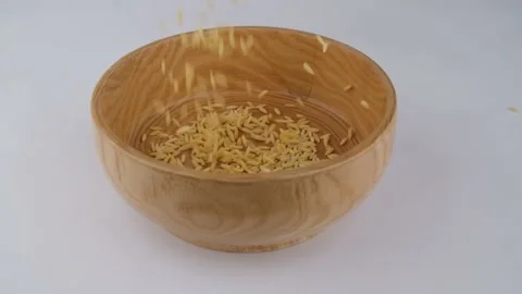 Barley noodle slow motion Stock-Footage 236451695