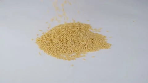 Barley noodle slow motion Stock Footage 236454409