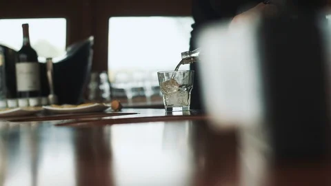 Barman Adding Cocktail Ingredients. Stock-Footage 108742472