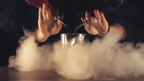 Barman make a cocktail Video stock 89797548
