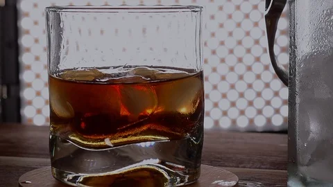 Barman makes a cocktail Stock-Footage 75004160