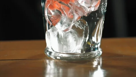 Barman is making cocktail, close-up Stock Footage 124891397