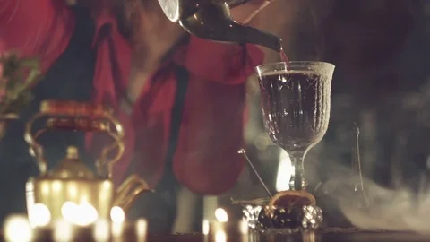 Barman making a cocktail Stock Footage 70081485