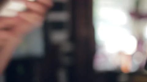 Barman Preparing a Cocktail. Hands shaking shaker. Vídeo Stock 52926513