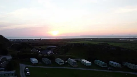 Barmouth Drone clips 库存影片 148426421