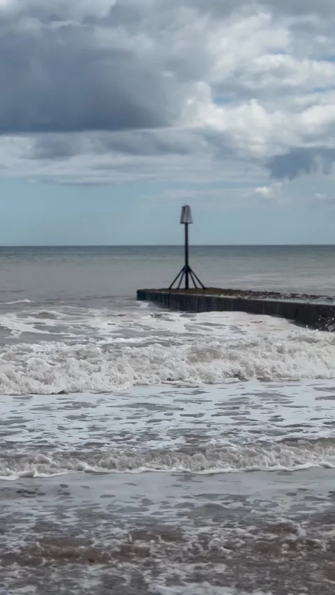 Barmston Beach Stock Footage 247449776