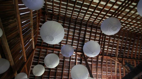 Barn Ceiling Lights and Chinese Lanterns Видео 38829562