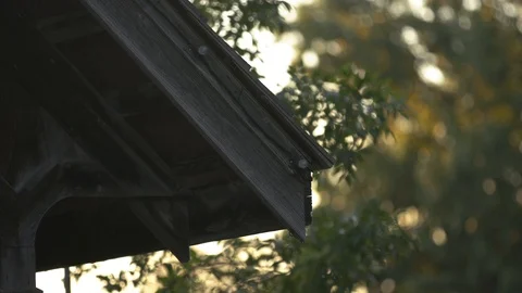 Barn Corner Bokeh Stock Footage 96527330