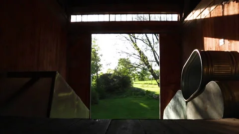 BARN DOLLY Stock-Footage 186576936