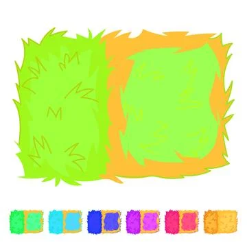 Barn haystack vector cartoon graphic Stockillustratie