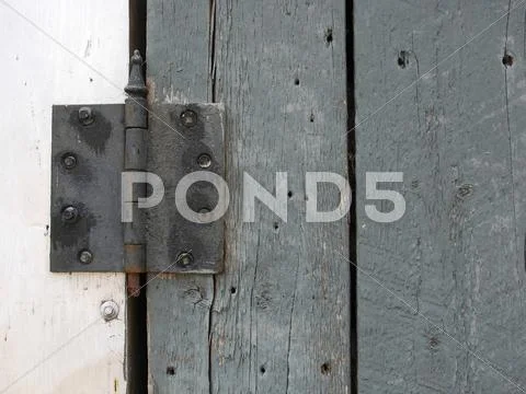 Barn hinge Stock Photos