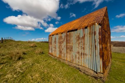 Barn on the Isle of Skye Stock Photos