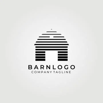 Barn logo vector illustration design Stock Illustration