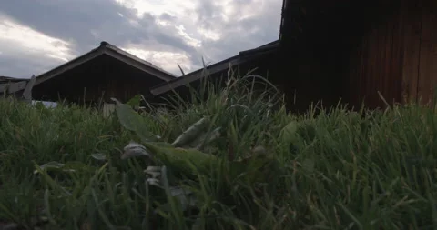 Barn on Mountain Video stock 230404072