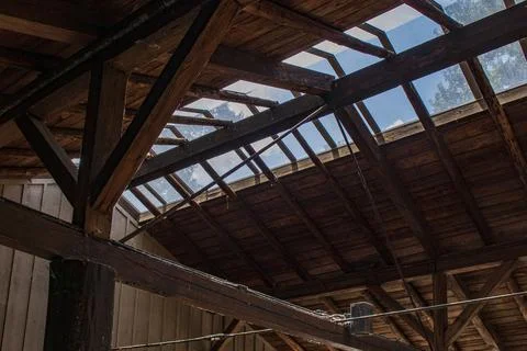 Barn rooftop Stock Photos