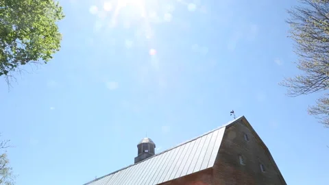 BARN TILT DOWN Stock Footage 182488259