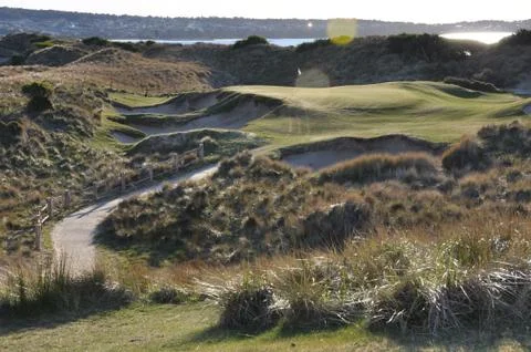 Barnbougle Golf Links Stock Photos