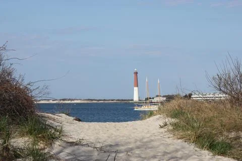 Barnegat Light Foto stock