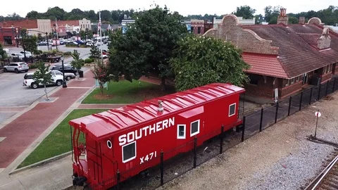 Barnesville Aerial 库存影片 92505879