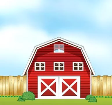 Barnhouse Stock Illustration