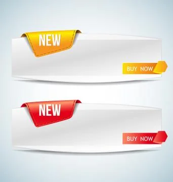 Barnners Stock Illustration