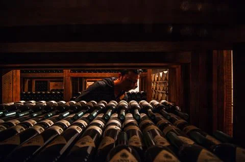 Barolo wine Stock Photos