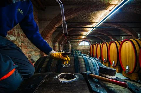 Barolo wine Stock Photos