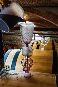 Barolo wine Foto stock