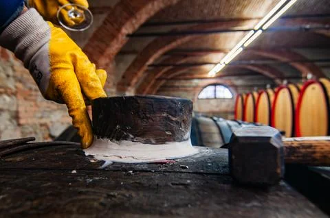 Barolo wine Stock Photos