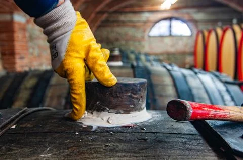 Barolo wine Stock Photos