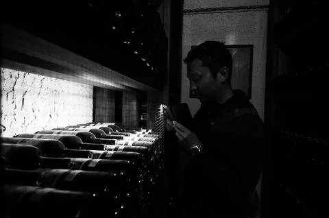 Barolo wine Stock Photos