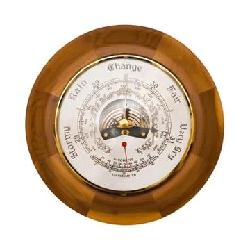 Barometer isolated Stock Photos