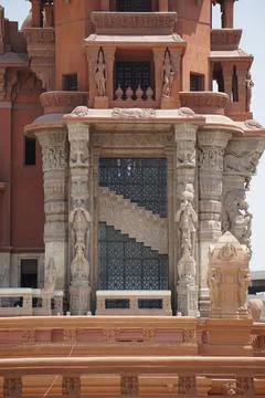 The Baron palace in Egypt Stock Photos