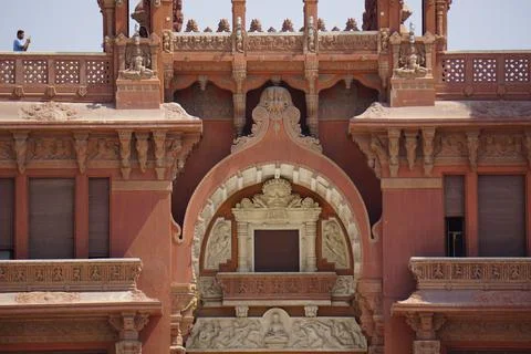 The Baron palace in Egypt Stock Photos