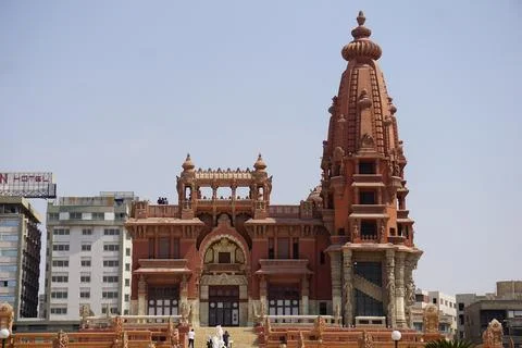 The Baron palace in Egypt Stock Photos