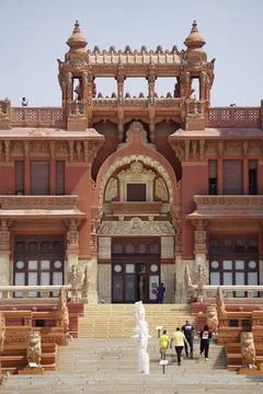 The Baron palace in Egypt Stock Photos