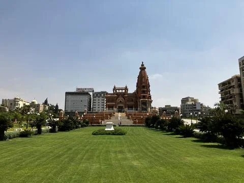 The Baron palace in Egypt Stock Photos