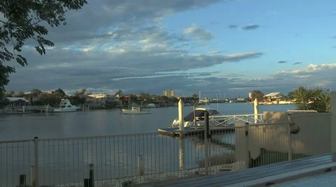 Baronga broad water time lapse Stockbeeldmateriaal 8647053
