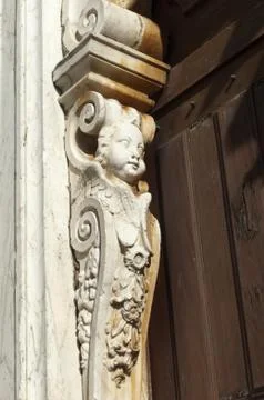 Baroque angel Stock Photos