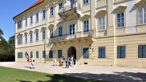 Baroque castle Stock Photos