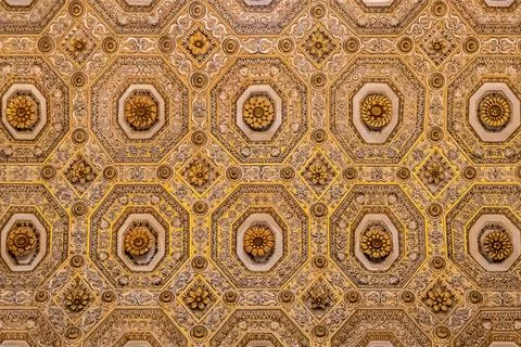 Baroque Ceiling  Stock Photos