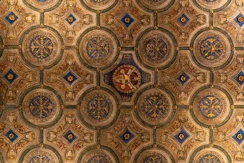 Baroque Ceiling  Stock Photos