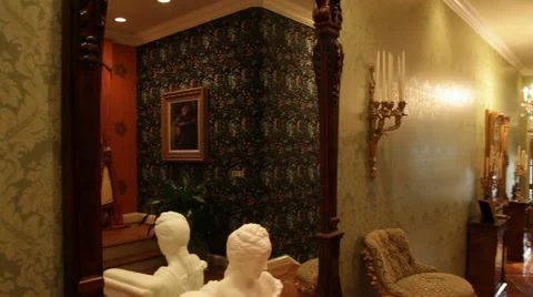 Baroque Foyer Stock Footage 40805700