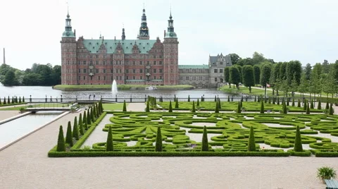 Baroque Garden Video stock 6680326