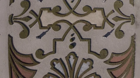 Baroque Garden Stock Footage 127724357