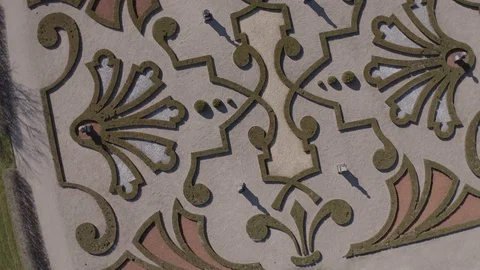 Baroque Garden Stock-Footage 127725613