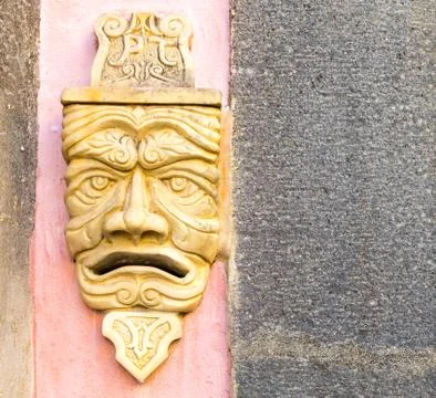 The Baroque masks Stock Photos