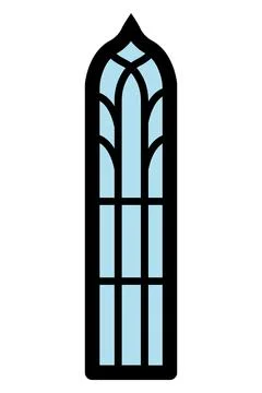 Baroque, Neoclassical Window Frame. Luxury and History Stock Illustration