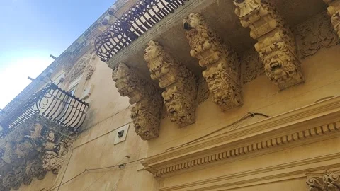 Baroque Noto Stock Footage 165450140